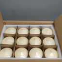 Candle Charisma Ivory Pillar Candles Bulk Pack of 12  (3x3 Inch) Long-Lasting 50-Hour Burn, Dripless & Smokeless  Perfect for Hassle-Free Decor at Weddings, Fall Table Centerpieces & Special Events