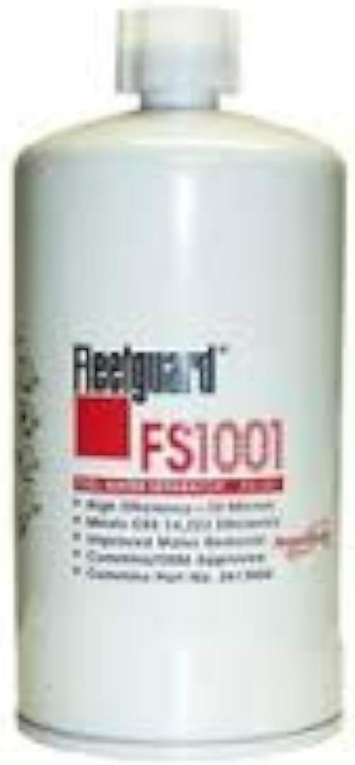 Fleetguard Separator Fuel/Water Spin On Part No: FS1001