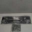 Adjustable Steel TV Top Shelf, Floating TV Stand, Universal Monitor Shelf for Soundbar, Game Console, Cable Box, Router Shelves (16.93x4.72inch with 1 Boxes)