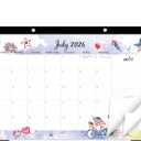 GuassLee Extra Large Desk Calendar 2026-2027 - 19 Months 20" x 30" Jumbo Desk Calendar from Jun. 2026 to Dec. 2027, Large Monthly Planner with Watercolor Design for Office School Home Organizing