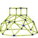 Eezy Peezy Climber with Top - Active Indoor Outdoor Play Set Climbing Dome Equipment Toys - Fun for Kids Ages 3 to 6 Years Old, Green and Blue