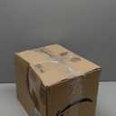 The HC Companies Aria Self Watering Square Plant Pot w/Drainage - Planters for Outdoor Plants & Indoor Plants - Lightweight & UV-Resistant Plastic Pots for Plants (8" Glossy Black, Pack of 2)