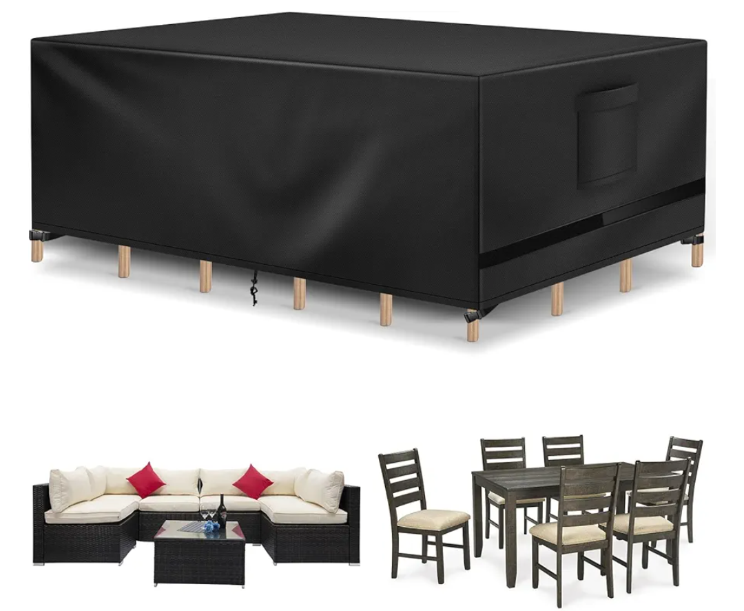 Patio Furniture Covers - Waterproof Rectangle, Heavy Duty for Outdoor Sectional Set 192*76*112cm