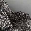 Samsonite Compact Auto Open/Close Umbrella, One Size, Grey/Black Cheetah