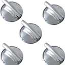 PODOL STAR Surface Burner Knob, 5 Pack, for Maytag Jenn Air AP5668987 PS2375871 7733P410-60