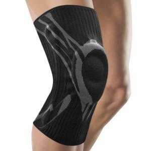 GUARVEX Knee Compression Sleeve - 7 UPGRADED FEATURES - Knee Brace for Men & Women, Knee Support for Running, Gym, Hiking, Sports, Black, Large