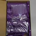 WILLBOND 141 Pcs Hair Rollers Set Include Plastic Hair Rollers with Pins and Clips(Purple)