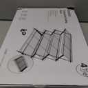 Geesta 2/3/4-Tier Upgraded Collapsible Cooling Rack with Adjustable 3 Setting Design Stackable Roasting Cooking Drying Wire Cooling Rack for Cookies Baking Gifts for Women (Black)