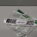 1Pc Silverado Duramax Hood Letter Logo Emblem Badge Adhesive Nameplate Replacement for 1500 2500 3500 (Gloss Black)