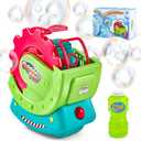 Bubble Machine for Toddlers Kids & Pets, with 8oz Safe Solution, Extra Large & Bubbles in Bubble Maker, Children & Pets Dog Toys Gift, Indoor/Outdoor Birthday Wedding Party Bubble Blower