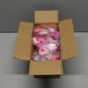 Anditoy 99 PCS Valentines Day Mochi Squishy Toys Squishies for Kids School Class Classroom Valentines Day Cards Gifts Prizes Party Favors