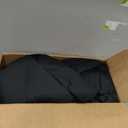 DOWNCOOL Full Size Comforter Sets -All Season Bedding Comforters with 2 Pillow Cases -3 Pieces Bed Set Down Alternative Comforter -Black Bedding Sets (82"x86")