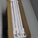 Lifewit 8" Tall 4 Pack Drawer Dividers, 35-56.5cm/13.8-22.2" Expandable Drawer Divider for Clothes, Adjustable Dresser Drawer Organizers, Drawers Separators for Dresser/Bathroom/Closet/Kitchen White