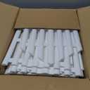 Garden Edging Border No-Dig 13FT White 14.6 Inch Tall Landscape Edging with 14pcs Stakes for Decorate The Garden