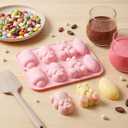 8 Cavity Corn Pig Silicone Candy Molds Set Of 2