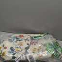 efluky Slim Laundry Basket with Lid, Narrow Laundry Hamper with Removable Bag, Skinny Dirty Clothes Basket with Bamboo Handles for Bathroom, Bedroom & Laundry Room, 75L Floral