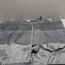 lebogner Back Seat Cover for Kids + 3 Pocket Storage Organizer, 2 Pack X-Large Multifunctional Kick Mats Backseat Protector, Car Seat Back Protectors for Vehicles to Protect from Dirt & Scuffs, Grey