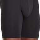 Champion Men's Performance Stretch Boxer Briefs - 3 Pack (Black, XXL)