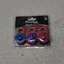 Master Lock Padlock, Mini Dial Combination Lock for Gym or School Lockers, Small Lock is 1-9/16 Inches Wide, Color Assortment Pack, (Pack of 3), 1533TRI