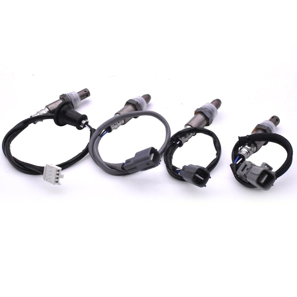 4Pcs Oxygen O2 Sensor Fit for Toyota Sienna 2012 2013 2014 2015 3.5L V6 FWD Upstream Downstream Replaces 234-9128 234-9114 234-4416 234-4540