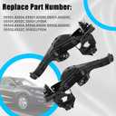 GXARTS Rear Left and Right Suspension Trailing Control Arm 55501JD00A 55502JD00A Compatible With Nissan Rogue 2008 2009 2010 2011 2012 2013 2014 2015