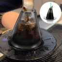 40 oz Witch Hat Cup & Straw Witch Party Hat Drinking Cup Reusable Drinking Tumbler for Movie Themed Princess Theme Birthday Gift