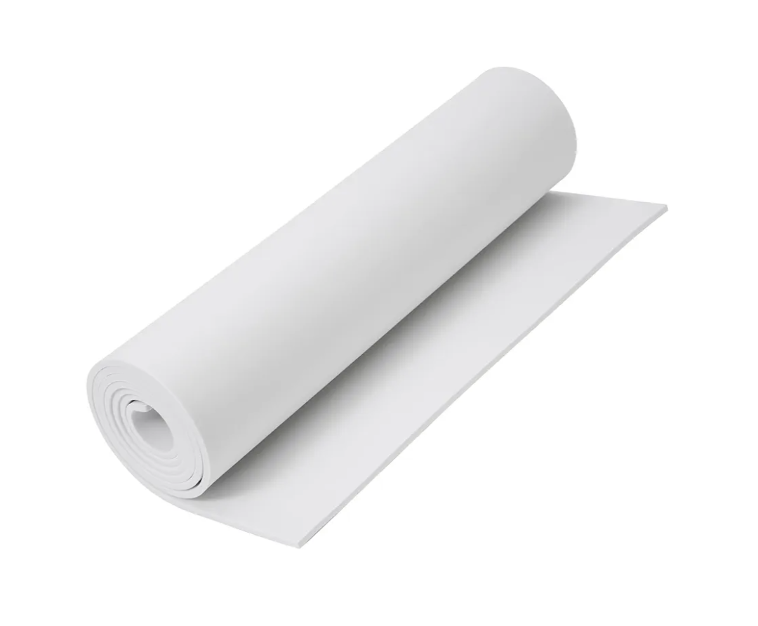 AMZQNART EVA Foam 5mm, Cosplay Foam Roll 16 x 59in（6.5sqft）White, Suitable for Large Foam Cosplay Modeling, DIY Projects, Crafts, Ultra High Density 90 kg/m3.