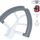 Flex Edge Beater for KitchenAid 4.5-5 Qt Tilt-Head Stand Mixer, Flat Beater Paddle with Flexible Silicone Edges Scraper, Kitchen Aid Mixers Accessory