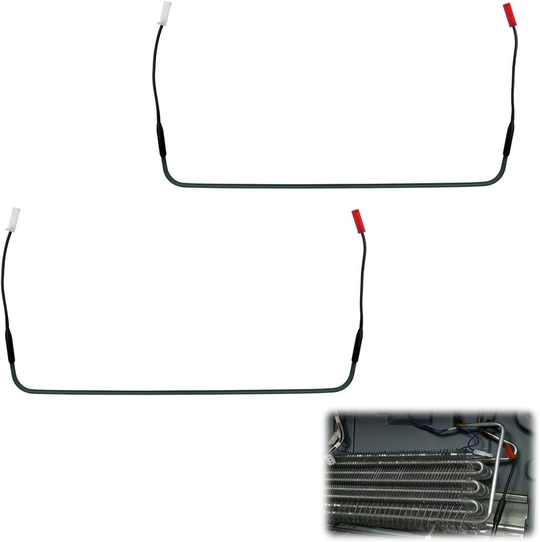 242044020 242044008 Refrigerator Defrost Heater for Frigidaire Refrigerator
2Pcs, Also for Electrolux,Gibson,Kelvinator,White,Westinghouse,Tappan,Kenmore,AP4567873,