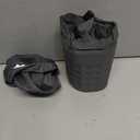 Self-Inflating Airplane Seat Cushion for Long Flights  Portable Travel Cushion Airplane Seat - Memory Foam Travel Seat Cushion Providing Pressure Relief (Grey, 15.7" x 11.8" x 2")