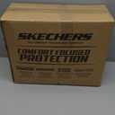 Skechers Memory Foam Car Seat Covers, Air Cool Mesh Thick Seat Covers, Airbag Compatible Car Seat Cover, Automotive Comfort Protection for Most Cars, Vans, Trucks, SUVs, Black (Full Set)