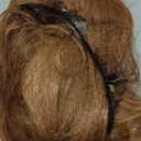 Long Copper Wig for Women 26 Inch Natural Wave Wavy Synthetic Wig Middle Part Heat Resistant Natural Looking Auburn Copper Curly Wig for Daily Use Cosplay Halloween