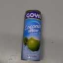 Goya Foods Coconut Water With Pulp, Real Coconut Pieces, 17.6 Fl Oz, Pack of 24, (33939), 12/18/2026