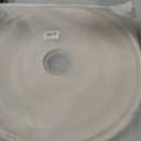Linen Hanging Lamp Shades Oval Can replace Paper Lantern,20INCH,White Beige