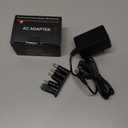 TKDY 24V 1.5A DC Power Supply Cord, fit for DC 24V 1.5A 1A 0.5A LED Light Strip, 24 Volt Light Diffuser, and More, 100-240V 50/60hz 36W 24W Power Adapter with 5 Tips (Not for Charging).