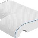 MARS WELLNESS Memory Foam Cuddle Pillow - Ergonomic Anti Pressure Couples Pillow with Arm Hole - Great for Cuddling, Neck & Shoulder Pain