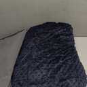 Mr. Sandman Weighted Blanket for Adults, Minky Heavy Blanket for Woman,Man Sleeping Calm, Soft and Cozy Weighted Throw Blankets, Machine Washable, 60 x 80in, 20 Pounds, Navy Blue