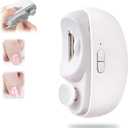 Electric Nail Clippers for Seniors, 2026 2 in 1 Electric Nail Clipper Multifunctional Electric Toenail Clippers for AdultsKids with Polishing and 2 Speeds (White)