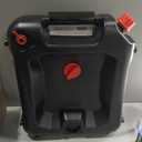 Performance Tool W4077 16-Quart Oil Drain Container, Deep Drain Well, Integrated Handle, Sealing Rubber Gaskets, Black