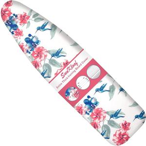 SUNKLOOF 47-49x15-18in Ironing Board Cover 100% Cotton Cover Universal Ironing Board Cover Iron Board Replacement Cover