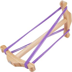 BENECREAT Niddy Noddy, Navajo White Wooden Spinning Tool for Yarn Spinning, Handspun Yarn, Ply, Creating Skein, 12.8x7.1x0.78inch