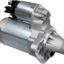 17841 New Starter Motor Replacement for 2003-2008 Toyota Corolla Matrix Pontiac Vibe 1.8L L4 Engine 2004 2005 2006 2007 OE#: 28100-0D080 428000-0340 28100-22090 428000-1310 88969483