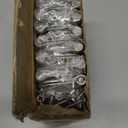 Door Hinges Satin Nickel 3.5 Inch Interior Hinges 5/8" Radius - 12 Pack