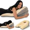 Mello Active Face Down Pillow After Eye Surgery – Vitrectomy & Retina Surgery Recovery Pillow for Face-Down Sleeping, Prone Support Cushion, Eye Surgery Recovery Equipment, One size fits all
