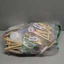 24 Set Canvas and Easel for Painting,24Pcs Canvas Boards and Easel,24Pcs 12 Colors Acrylic Paint Strips,48 Brushes,24 Palettes,Washable Acrylic Set for Crafts Painting Party Favors (4x4Inch)