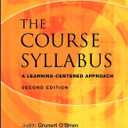 The Course Syllabus: A Learning-Centered Approach (JB - Anker) Hardcover