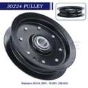 30224 Flat Idler Pulley Replaces Dixie Chopper 30224 Pulley, 30224 Idler Pulley, Rotary 9891 for Dixie Chopper X2400, LX200, LT2700, 42", 50", 60" and 73" Decks
