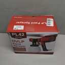 Paint Sprayer, HVLP Spray Gun with Cleaning & Blowing Joints, 4 Nozzle Sizes & 3 Spray Patterns, Easy to Clean, for Furniture, Cabinets, Decks, Walls, Doors, DIY Projects, etc.