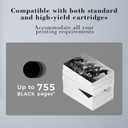 901 901XL Black Ink Cartridge Compatible for HP 901 Ink Cartridge Work for OfficeJet J4550 J4680 J4580 J4540 J4500 J4680c G510a G510b G510g G510h G510n J4524 J4525 Printer