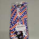 Hipcheer 20pcs Collegiate Style USA Cheer Bows for Girls, Long Tail Skinny Cheer Bow Ponytail Holder Handmade Bows for Girls Teens Softball Cheerleader Sports (Red Blue White)